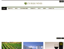 Tablet Screenshot of bulkwinery.com
